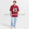 NFL30a723G10-99cc86 Mens Nike Owen Wright Red Tampa Bay Buccaneers Team Game Jersey