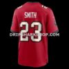Mens Nike Tykee Smith Red Tampa Bay Buccaneers Game Jersey