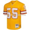 Mens Mitchell And Ness Derrick Brooks Orange Tampa Bay Buccaneers Legacy Replica Jersey