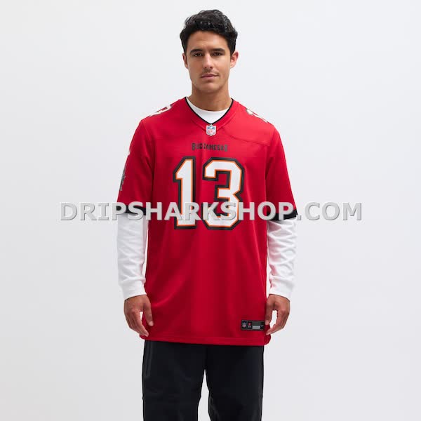 Mens Nike Mike Evans Red Tampa Bay Buccaneers Game Jersey