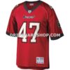 Mens Mitchell And Ness John Lynch Red Tampa Bay Buccaneers Legacy Replica Jersey Pi3610000