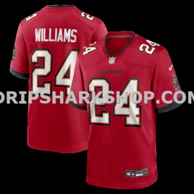 Mens Nike Cadillac Williams Red Tampa Bay Buccaneers Game Retired Player Jersey