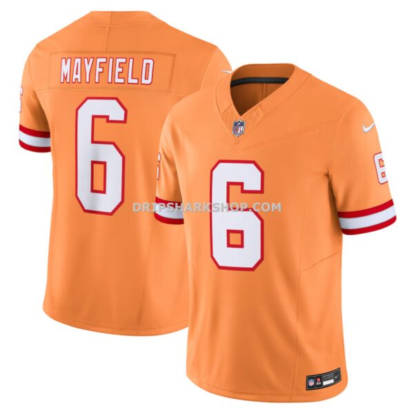 Mens Nike Baker Mayfield Orange Tampa Bay Buccaneers 2nd Alternate Vapor Fuse Limited Jersey