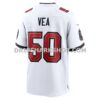 Mens Nike Vita Vea White Tampa Bay Buccaneers White Game Jersey