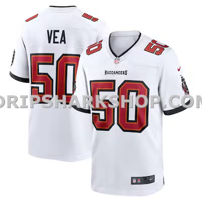 Mens Nike Vita Vea White Tampa Bay Buccaneers White Game Jersey