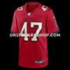 NFL30c0c3G05-d9b905 Mens Nike John Lynch Red Tampa Bay Buccaneers Game Retired Player Jersey