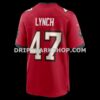 NFL30c0c3G06-36fbd1 Mens Nike John Lynch Red Tampa Bay Buccaneers Game Retired Player Jersey