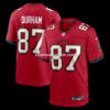 Mens Nike Payne Durham Red Tampa Bay Buccaneers Game Jersey