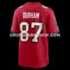 Mens Nike Payne Durham Red Tampa Bay Buccaneers Game Jersey