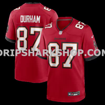 Mens Nike Payne Durham Red Tampa Bay Buccaneers Game Jersey