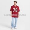 Mens Nike Tristan Wirfs Red Tampa Bay Buccaneers Player Game Jersey