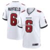 Mens Nike Baker Mayfield White Tampa Bay Buccaneers Away Game Jersey