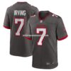 Mens Nike Bucky Irving Pewter Tampa Bay Buccaneers Alternate Game Jersey
