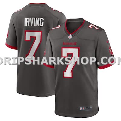 Mens Nike Bucky Irving Pewter Tampa Bay Buccaneers Alternate Game Jersey