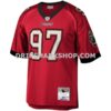 NFL30c898G01-c54f32 Mens Mitchell And Ness Simeon Rice Red Tampa Bay Buccaneers Legacy Replica Jersey Pi3604000