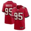 Mens Nike Elijah Roberts Red Tampa Bay Buccaneers Team Game Jersey