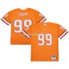 Mens Mitchell And Ness Warren Sapp Orange Tampa Bay Buccaneers 1995 Legacy Replica Jersey