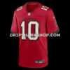 NFL30d311G05-646fed Mens Nike Trey Palmer Red Tampa Bay Buccaneers Game Jersey