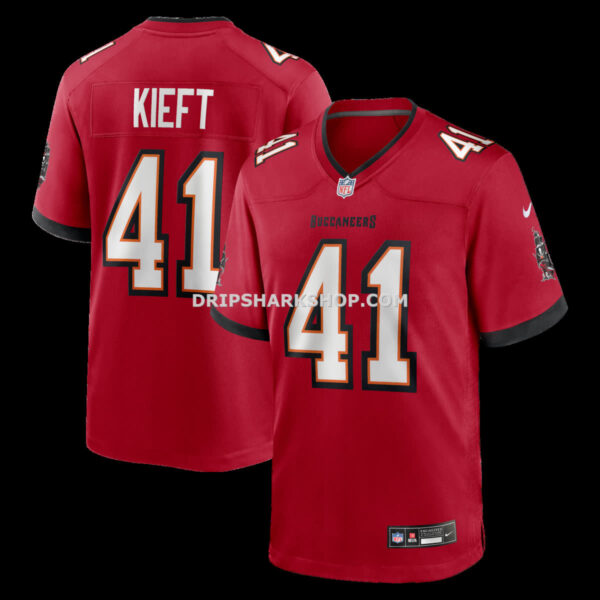 Mens Nike Ko Kieft Red Tampa Bay Buccaneers Game Player Jersey