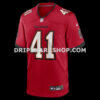 Mens Nike Ko Kieft Red Tampa Bay Buccaneers Game Player Jersey
