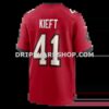 Mens Nike Ko Kieft Red Tampa Bay Buccaneers Game Player Jersey