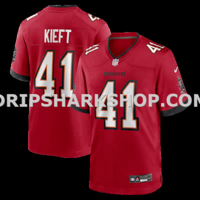 Mens Nike Ko Kieft Red Tampa Bay Buccaneers Game Player Jersey