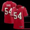 Mens Nike Lavonte David Red Tampa Bay Buccaneers Game Jersey
