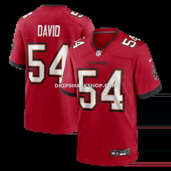 Mens Nike Lavonte David Red Tampa Bay Buccaneers Game Jersey