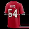 Mens Nike Lavonte David Red Tampa Bay Buccaneers Game Jersey