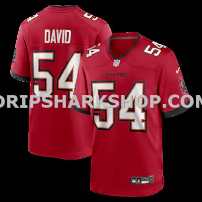 Mens Nike Lavonte David Red Tampa Bay Buccaneers Game Jersey