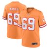 Mens Nike Cody Mauch Orange Tampa Bay Buccaneers Alternate Game Jersey
