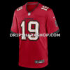NFL30e712G05-af3868 Mens Nike Keyshawn Johnson Red Tampa Bay Buccaneers Game Retired Player Jersey