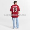 NFL30e712G11-1cd05c Mens Nike Keyshawn Johnson Red Tampa Bay Buccaneers Game Retired Player Jersey