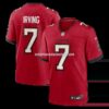Mens Nike Bucky Irving Red Tampa Bay Buccaneers Game Jersey