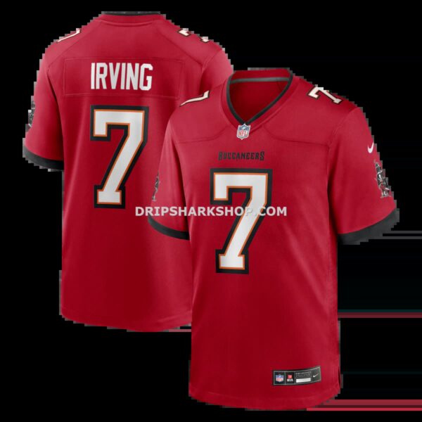 Mens Nike Bucky Irving Red Tampa Bay Buccaneers Game Jersey