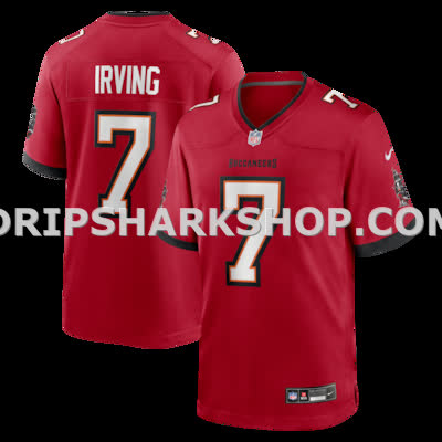 Mens Nike Bucky Irving Red Tampa Bay Buccaneers Game Jersey