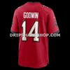 Mens Nike Chris Godwin Red Tampa Bay Buccaneers Game Player Jersey