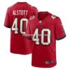 Mens Nike Mike Alstott Red Tampa Bay Buccaneers Retired Player Game Jersey