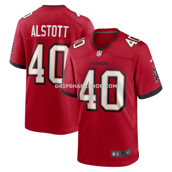 Mens Nike Mike Alstott Red Tampa Bay Buccaneers Retired Player Game Jersey