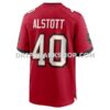 Mens Nike Mike Alstott Red Tampa Bay Buccaneers Retired Player Game Jersey