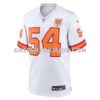 NFL30f24eG05-09fba1 Mens Nike Lavonte David White 76 Tampa Bay Buccaneers 50th Season Game Jersey
