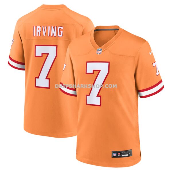 NFL30f693G04-f51139 Mens Nike Bucky Irving Orange Tampa Bay Buccaneers Alternate Game Jersey