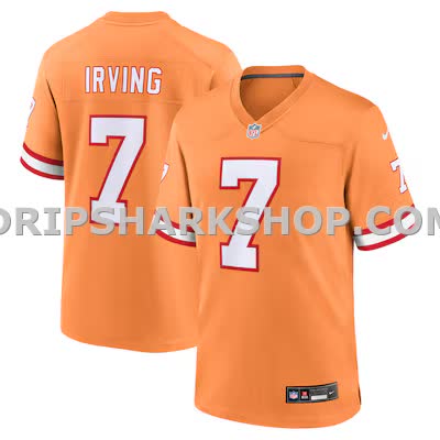 Mens Nike Bucky Irving Orange Tampa Bay Buccaneers Alternate Game Jersey