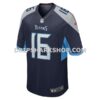 Mens Nike Treylon Burks Navy Tennessee Titans Player Game Jersey Pi4868000