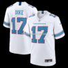 Mens Nike Chimere Dike White Tennessee Titans Game Jersey