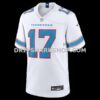 Mens Nike Chimere Dike White Tennessee Titans Game Jersey