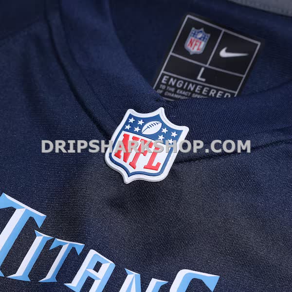 Mens Nike Bruce Matthews Navy Tennessee Titans Retired Player Jersey
