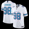 Mens Nike Jeffery Simmons White Tennessee Titans Vapor Fuse Sewn Down Limited Jersey