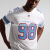 Mens Nike Jeffery Simmons White Tennessee Titans Vapor Fuse Sewn Down Limited Jersey