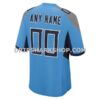 Mens Nike Light Blue Tennessee Titans Alternate Custom Game Jersey